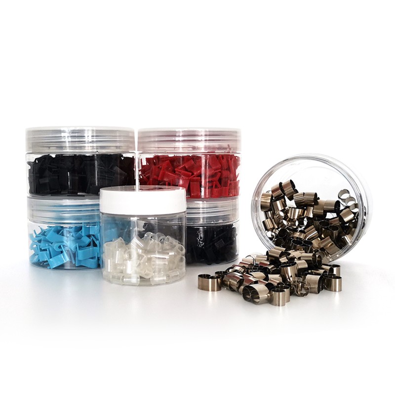 金属組織インレイ透明クリップ/三角クリップ/ステンレス鋼取付クリップ/列クリップ